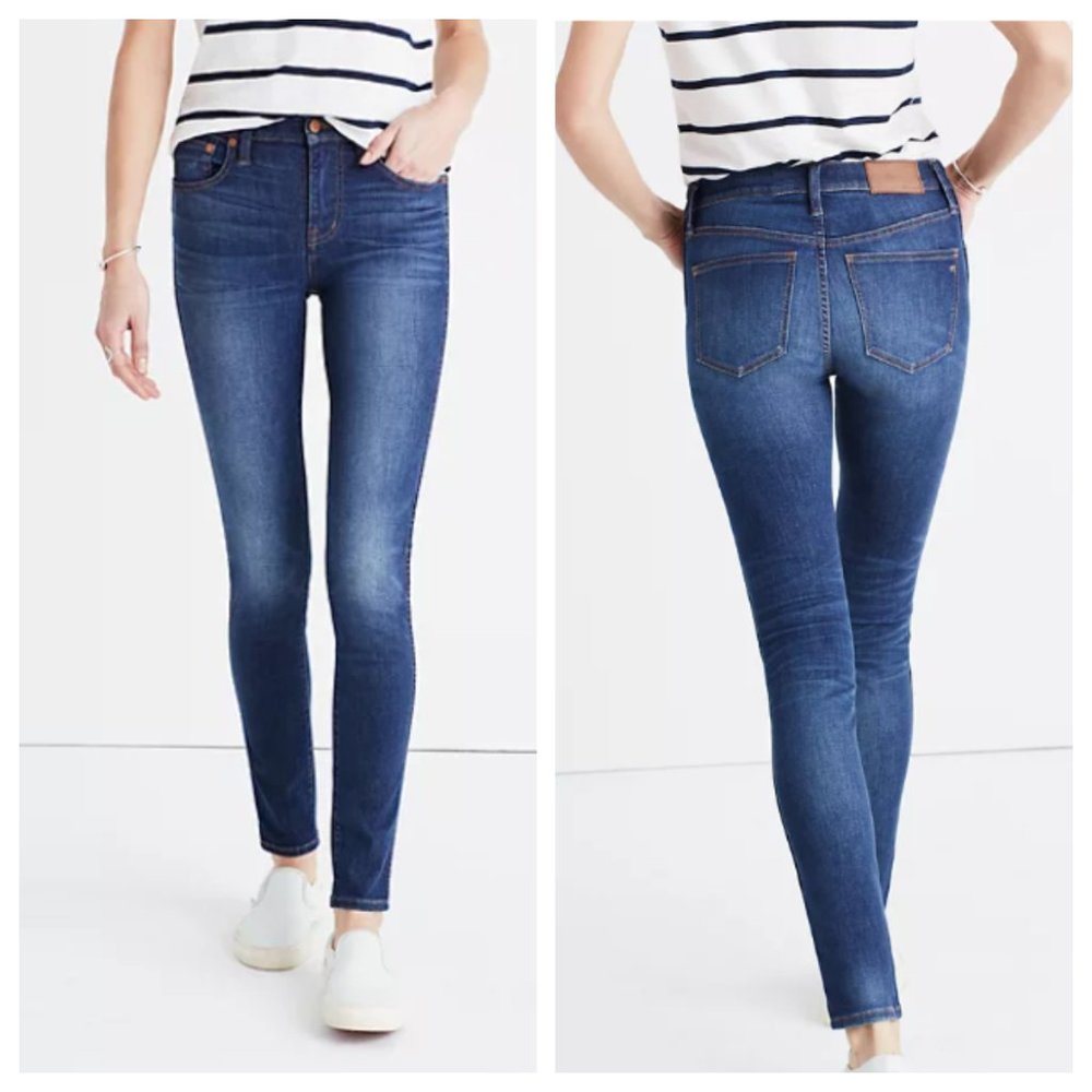 Madewell Women's 9" high rise skinny jeans size 26 - Picture 1 of 14